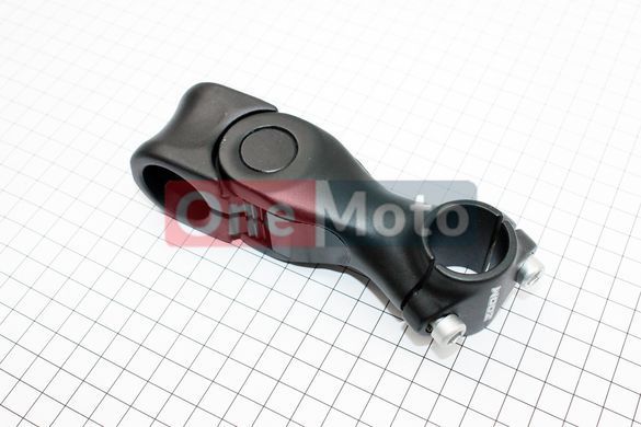 Вынос руля MTB регулируемый 28,6x25,4х100мм, алюминиевый, черный TDS-C217