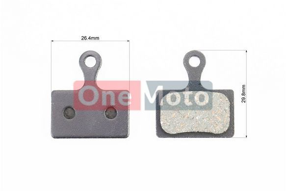 Гальмівні колодки Disk-brake (Shimano XTR, M615,666,675,785,985,988,6000,7000,8000,8020,9000,9020, R315,515,785, S700, RS785, CX75), чорні YL-1055