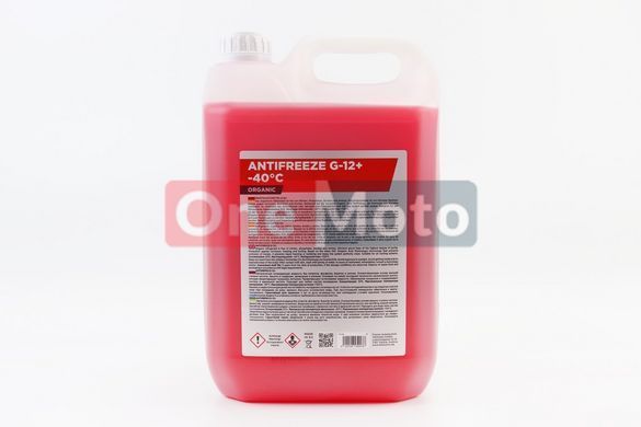 Жидкость охлаждающая -40&deg;C "АНТИФРИЗ G12+", красный 5L