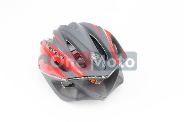 Шлем SPELLI SRS SBH-4000 М (54-57 см) черно-красный