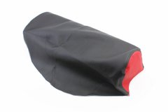 Чехол сиденья (эластичный, прочный материал) черный/красный