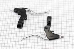 Тормозные ручки V-brake, алюминиевые, черно-серые AR-N412D