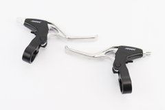 Тормозные ручки V-brake, алюминиевые, черно-серые AR-N412D