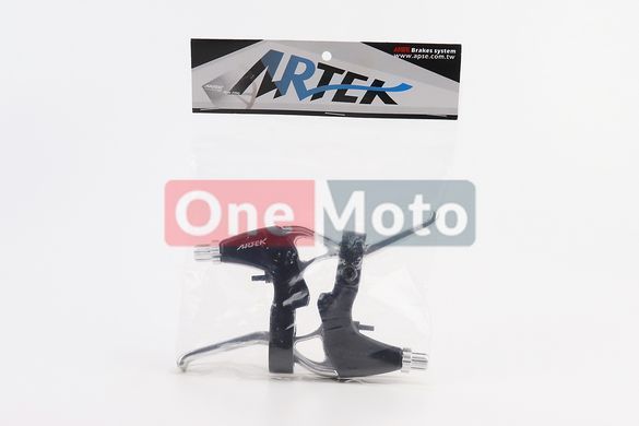 Тормозные ручки V-brake, алюминиевые, черно-серые AR-N412D