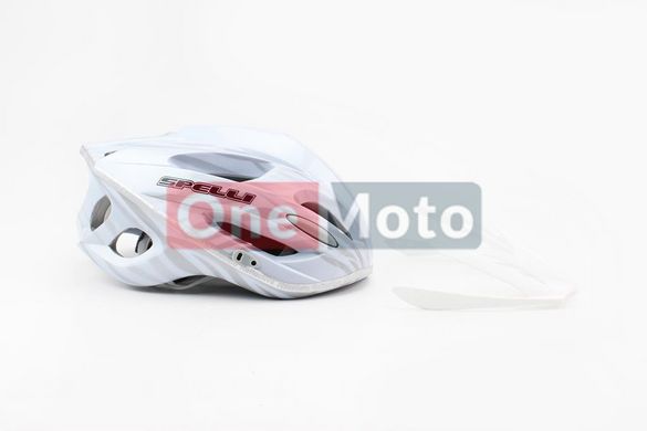 Шлем SPELLI SRS SBH-5900 М (54-57 см) бело-серый