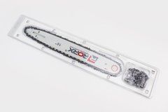 Шина 16 "-1,3mm 3/8" 57зв L = 45см + ланцюг 3/8 "-1,3mm-57зв. rвад. Зуб 2шт, на блістері