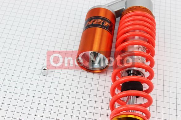 Амортизатор NET JH70-110, CB125-200, CG125-200 L 320мм задний