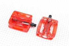 Педали МТВ 9/16" (110x86x29mm) поликарбонатные, красные HC- JD185