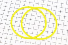 Кольцо (манжет) уплотнительное гильзы 75мм, желтое R175A, к-кт 2шт