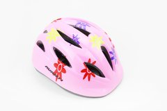 Шлем AVANTI AV-021 XXS (52-54) розовый с рисунком