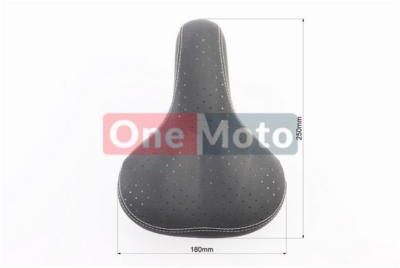 Сидение ХВЗ 250x180мм, черное N619
