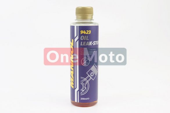 Присадка-герметик для устранения течи моторного масла (стоп-течь) "Oil Leak-Stop", 250ml