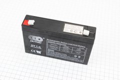 Аккумулятор OT7-6 - 6V7Ah (L151*W35*H94mm) для ИБП, игрушек и др., 2020