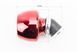 Фільтр повітряний нульовий 28мм 45град. "ТУРБИНА" червона